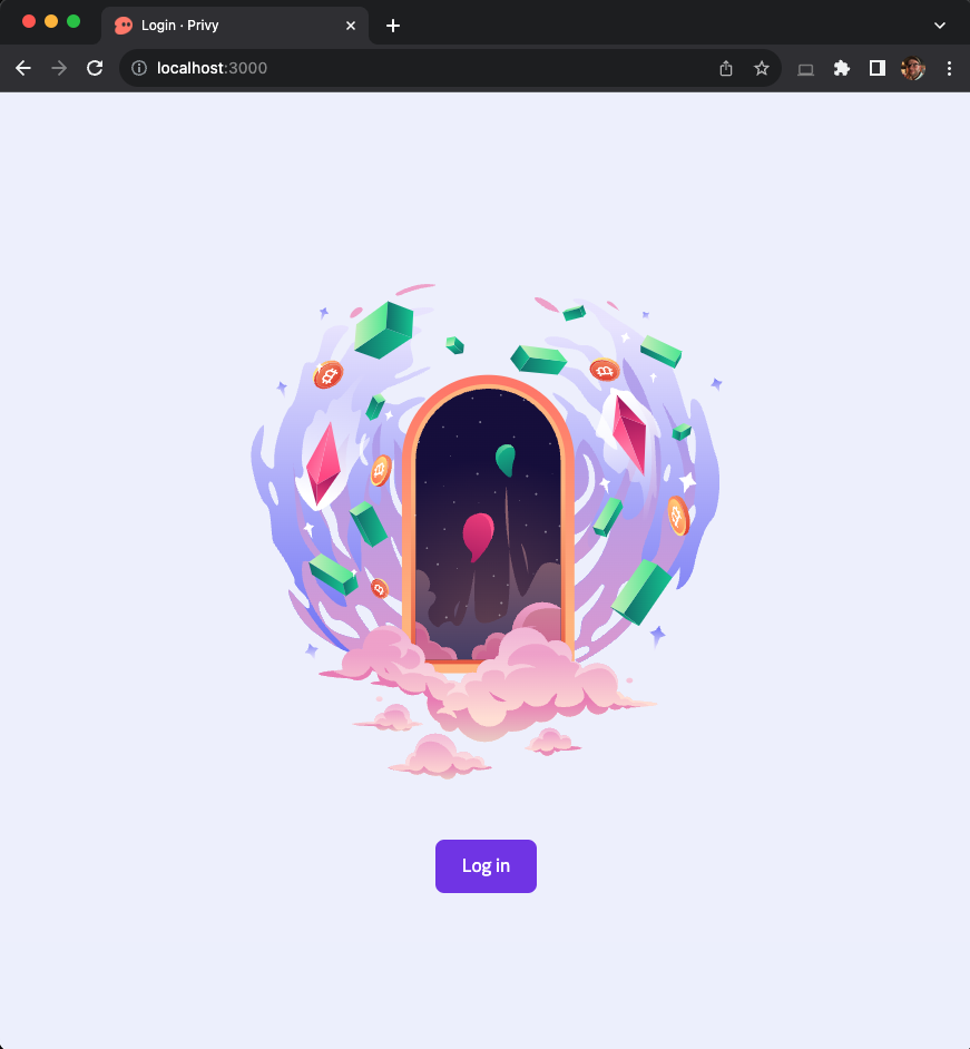 Privy Login Page