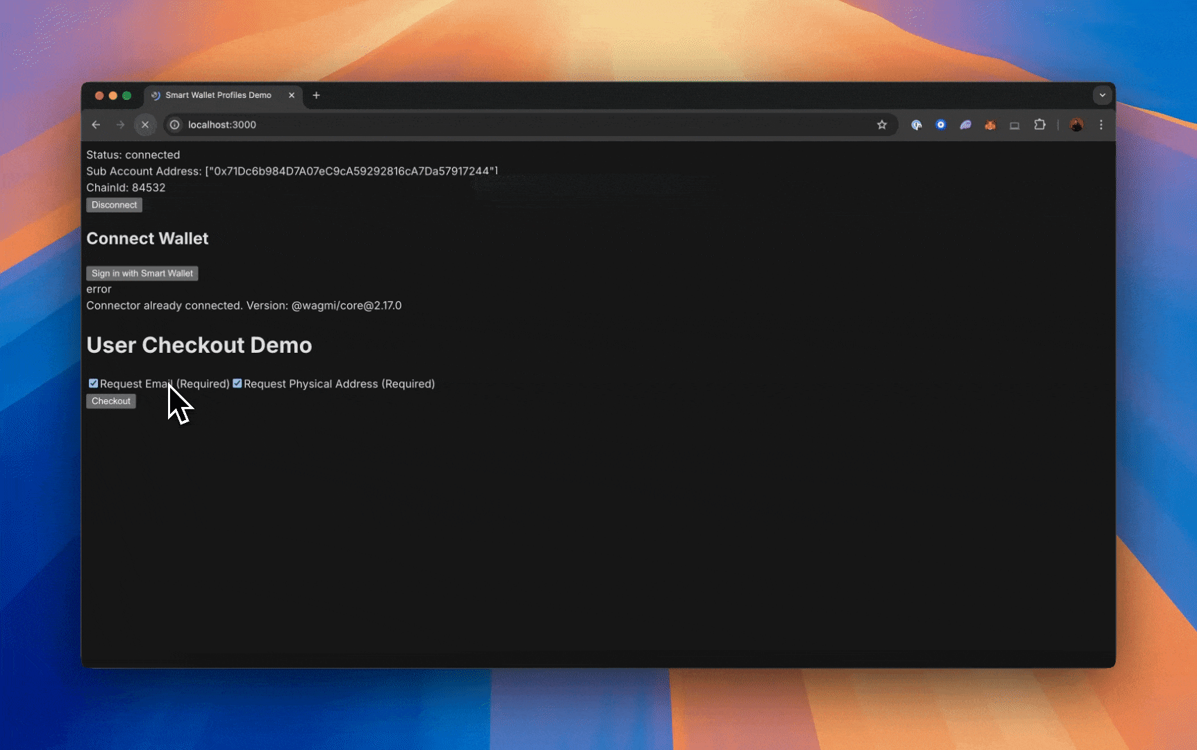 Profiles Demo